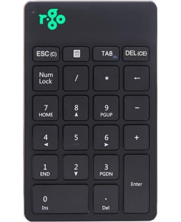 R-Go Numpad Break black wireless numeric keypad Main Image