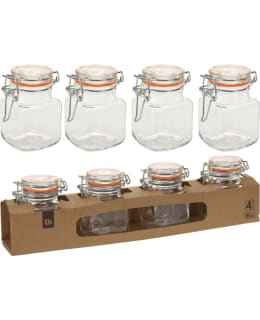 EH CD1001600 STORAGE JAR SET 4PCS 7X5CM Main Image