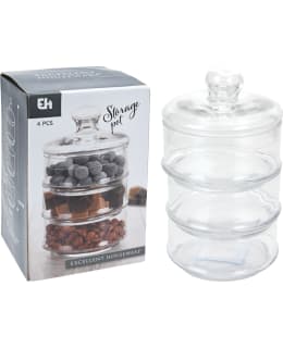 STORAGE JAR GLASS D125XH220MM Main Image