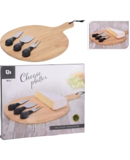 KM 210000710 CHEESE SET OF 4PCS BAMBOO Main Image