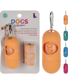 DOG POOH BAGS WITH HOLDER 4ASS Main Image