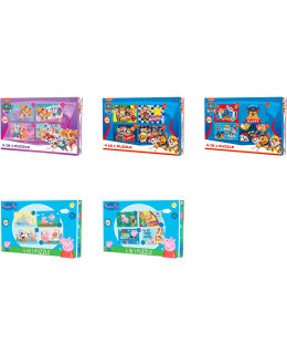 PUZZLE 4-IN-1 (12-16-20-24P) PALAPELI Main Image