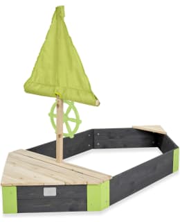 EXIT Aksent wooden sandpit boat 190x90cm Main Image