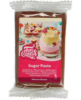 FUNCAKES MAROON BROWN 250G SOKERIMASSA Main Image