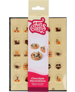 FUNCAKES HALLOWEEN 25KPL SUKLAAKORISTE Main Image