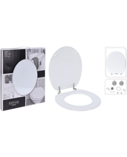 TOILET SEAT MDF 18INCH WHITE C Main Image