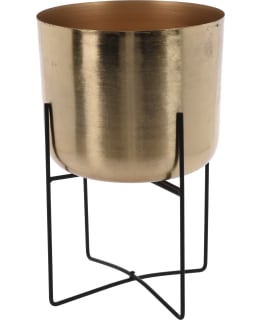 PLANTER STANDING METAL GOLD CL Main Image