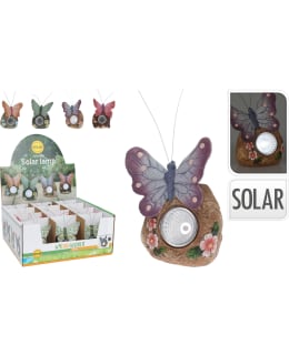 KM SOLAR LIGHT BUTTERFLY 11CM 4AS Main Image