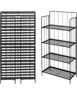 KM 118 MUSTA TAITETTAVA METALLIHYLLY Main Image