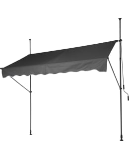 KM UMBRELLA 250X120CM GREY Main Image