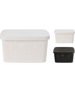 STORAGE BOX WITH LID 2ASS CLR Main Image