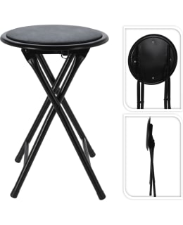 H&S YK1200790 D30X45CM BL FOLDING STOOL Main Image