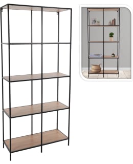 H&S NB1510160 78X30X170CM NAT HYLLY Main Image