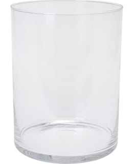 VASE CYLINDER GLASS 19XH25CM Main Image