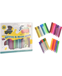 ART&CRAFT GLITTER&NEON 25KPL LIIMAPUIKKO Main Image