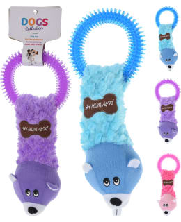 DOG TOY BEAVER TPR 3ASS Main Image