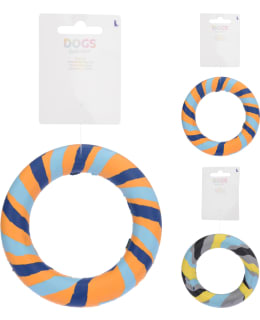 DOG TOY RING RUBBER 15CM 2ASS Main Image