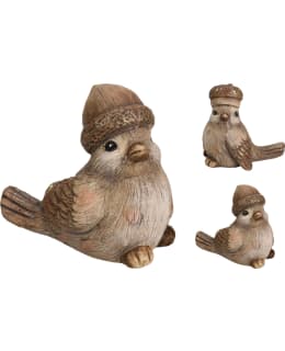 H&S BIRD WITH ACORN HAT 13CM 2 Main Image