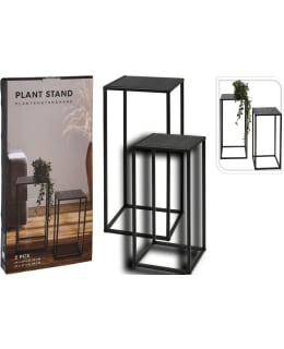KM FLOWER POT STAND SET BLACK Main Image
