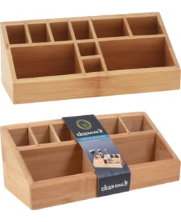 MAKE UP ORGANISER BAMBOO Main Image