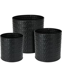 H&S Musta kukkaruukku Main Image