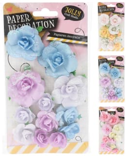 PAPER FLOWER WITH GLITTER PAPERIKUKAT Main Image