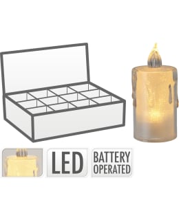 H&S CANDLE LIGHT 8CM LED Main Image