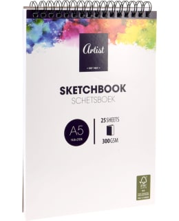 ARTIST SKETCH BOOK A5 LUONNOSKIRJA Main Image