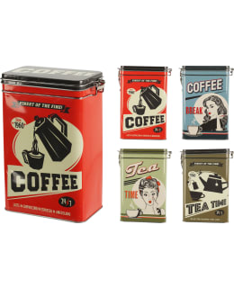 STORAGE TIN STAAL 4ASS COFFEE Main Image