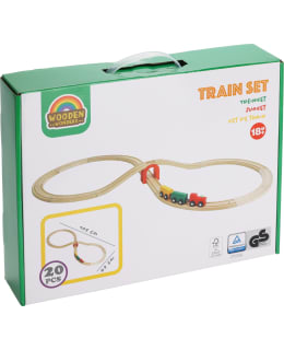 WOODEN TRAIN SET 20-OSAINEN JUNARATA Main Image