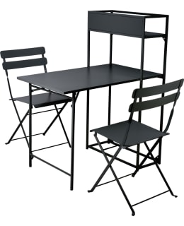 KM CK9201250 BISTRO SET BALCONY BLACK Main Image