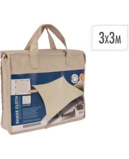 KM 3X3 M LUONNOVALKOINEN AURINKOPURJE Main Image