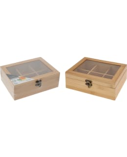 TEABOX BAMBOO FSC 21X16CM (F1) Main Image