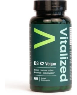 VITALIZED D3 K2 VEGAN 60 SOFTGEL RAVLIS Main Image