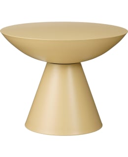 MICA CELISE TABLE BEIGE  H44XD59CM Main Image