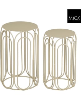 MICA H44XD24CM VALKOINEN SIVUPÖYTÄ Main Image