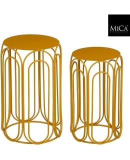 MICA H44XD24CM KELTAINEN SIVUPÖYTÄ Main Image