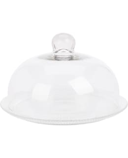 CAKE PLATTER GLASS WITH DOME Main Image