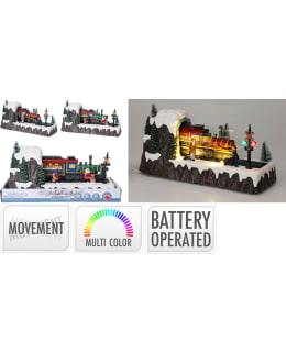 H&S WINTER SCENE 32CM LIIKKUVA JUNA Main Image