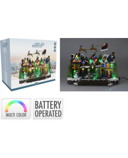 H&S TALO & LENTÄVÄ REKI 39CM LED KORISTE Main Image