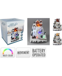 H&S WINTER SCENE 21CM LASKETTELURINNE Main Image