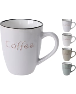 MUG STONEWARE 350ML 4 ASS CLR Main Image