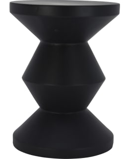 KM SIDE TABLE BLACK 35X35X47CM Main Image