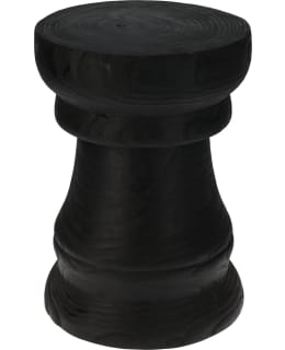 KM SIDE TABLE PAULOWNIA WOOD BLAC Main Image