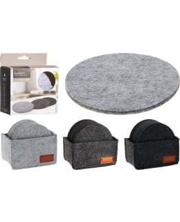 COASTERSET FELT AND PVC 3ASS Main Image