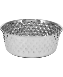PETS A12650490 DIAMOND M STEEL BOWL Main Image
