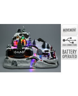 H&S XMAS VILLAGE 37CM JOULUKYLÄ Main Image