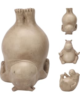 H&S APF661380 8,3X7X8,5CM LAJ.YOGA HIPPO Main Image