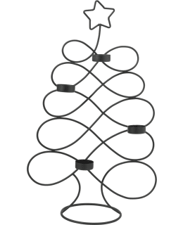 H&S A67102450 XMAS 48CM KUUSI KYNT.TEL Main Image