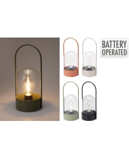 H&S 10X23CM TABLE LAMP WITH HANDLE Main Image